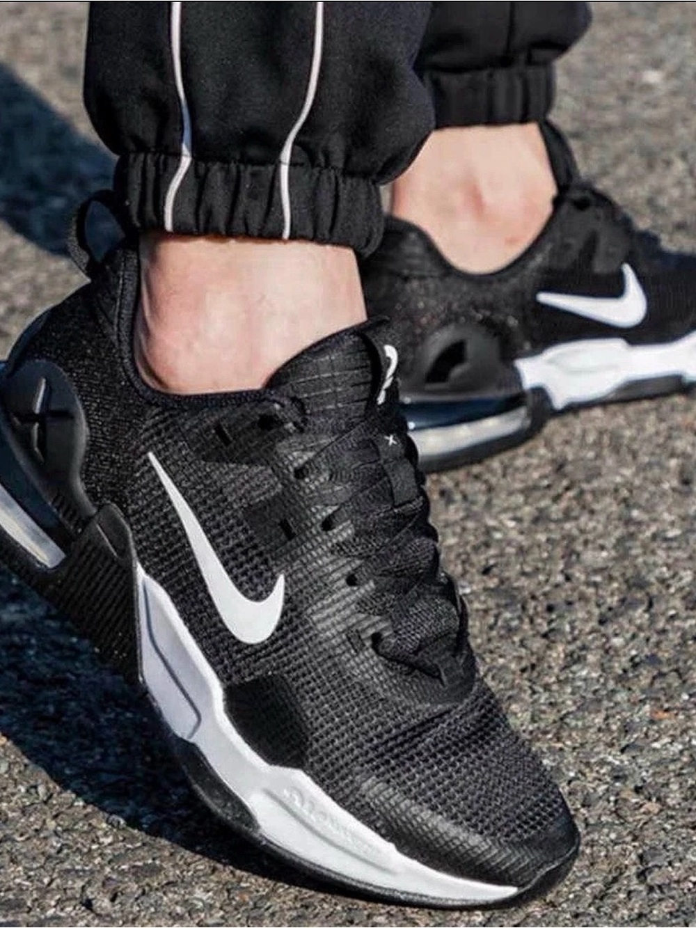 Nike Air Max Alpha Trainer 5 Black White Sz 13